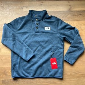 New Mens North Face 1/4 Snap Sherpa Pullover